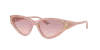 Jimmy Choo Woman Sunglass Jc5019 In Brown Gradient Violet