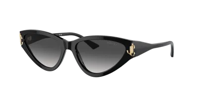 Jimmy Choo Woman Sunglasses Jc5019 In Grey Gradient