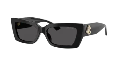 Jimmy Choo Woman Sunglass Jc5037bu In Dark Grey