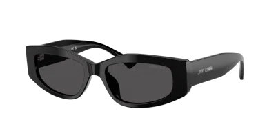 Jimmy Choo Woman Sunglass Jc5046bu In Black