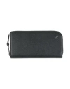 Jimmy Choo Woman Wallet Black Size - Calfskin In Black