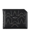 Jimmy Choo Woman Wallet Black Size - Leather In Black
