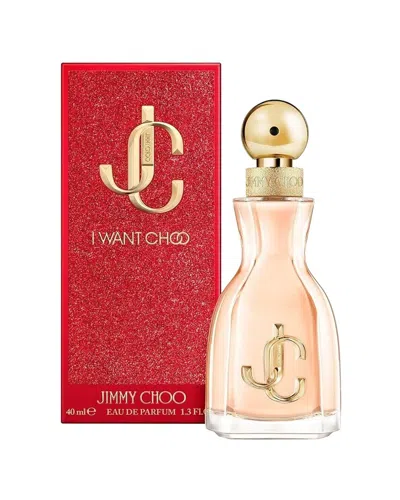 JIMMY CHOO JIMMY CHOO WOMEN'S 1.3OZ I WANT CHOO EAU DE PARFUM SPRAY
