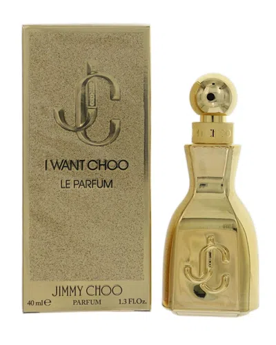 Jimmy Choo Women's 1.3oz I Want Choo Le Parfum In Gold