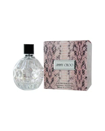 Jimmy Choo Women's 3.3oz Eau De Toilette Spray In White