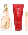 Jimmy Choo Women's 3.3oz I Want Choo 3pc Set