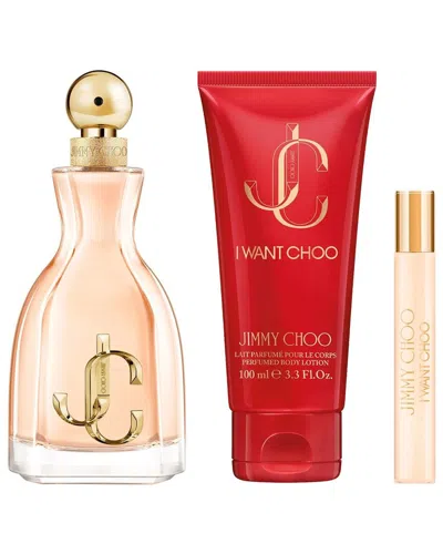 Jimmy Choo Women's 3.3oz I Want Choo 3pc Set