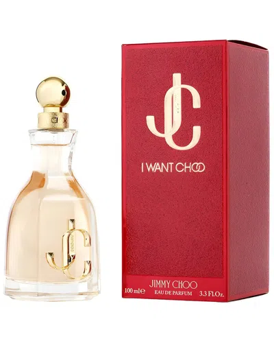 Jimmy Choo Women's 3.3oz I Want Choo Edp In Transparent