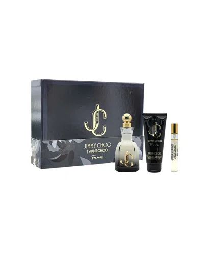 Jimmy Choo Women's 3.3oz I Want Choo Forever 3pc Set