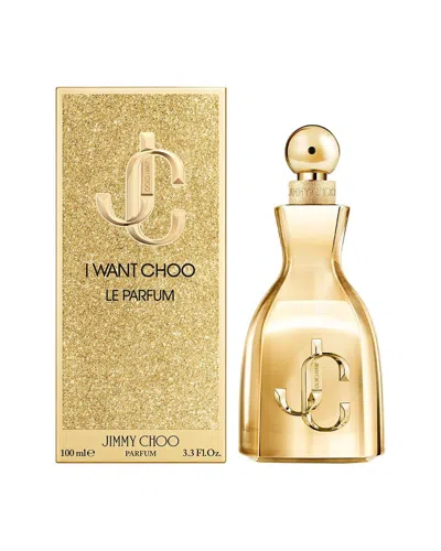 Jimmy Choo Women's 3.3oz I Want Choo Le Parfum Spray In Gold
