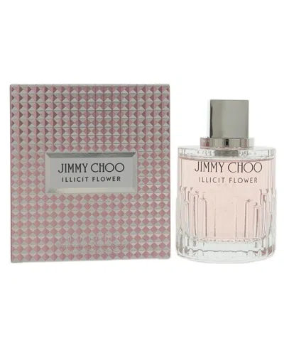 Jimmy Choo Women's 3.3oz Illicit Flower Edt In Transparent