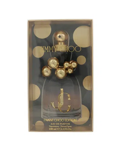 Jimmy Choo Women's 3.4oz I Want Choo Collector Edition Edp Spray In Transparent