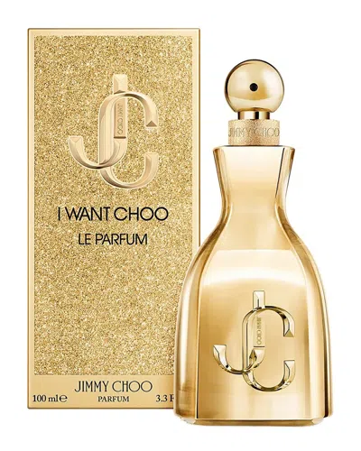 Jimmy Choo Women's 3.4oz I Want Choo Le Parfum Eau De Parfum In Transparent