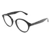 Jimmy Choo Eyewear Round Frame Glasses In Black