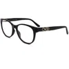 Jimmy Choo Women's Jc241 52mm Optical Frames In Transparent