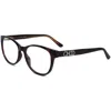 Jimmy Choo Women's 52 Mm Eyeglasses