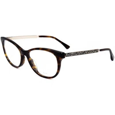 Jimmy Choo Women's 52 Mm Eyeglasses In Brown