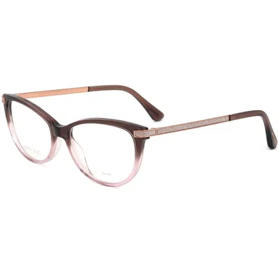 Jimmy Choo Women's 52mm Brown Nude Opticals In Multi