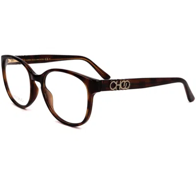 Jimmy Choo Women's 52mm Havana Opticals In Brown