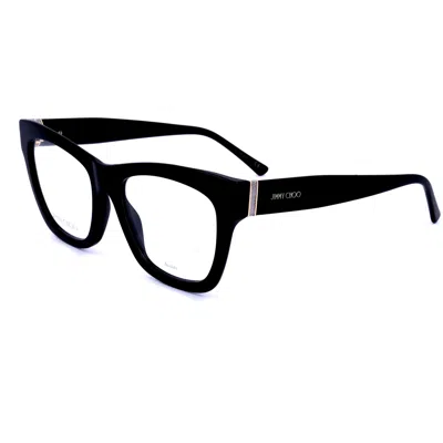 Jimmy Choo Women's 53 Mm Eyeglasses In Black