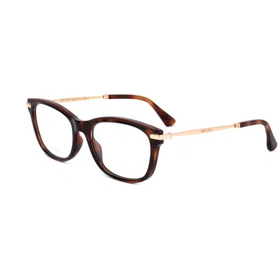 Jimmy Choo Women's 53mm Havana Glitter Brown Opticals