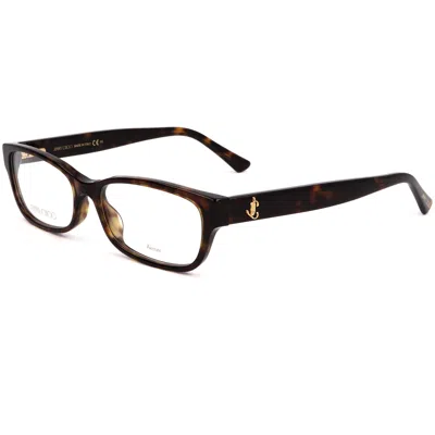 Jimmy Choo Women's 53mm Havana Opticals In Brown