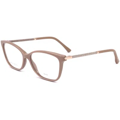 Jimmy Choo Women's 53mm Nude Opticals In Brown