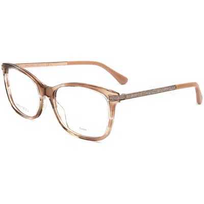 Jimmy Choo Women's 54 Mm Eyeglasses In Brown
