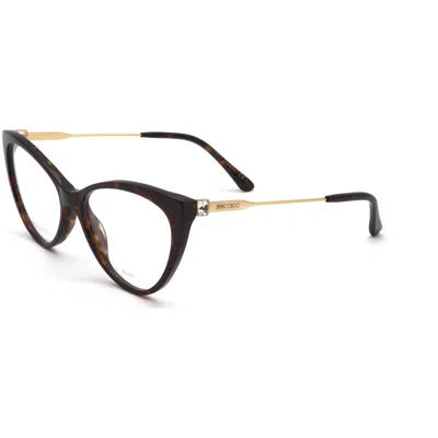 Jimmy Choo Women's 55mm Havana Opticals In Black