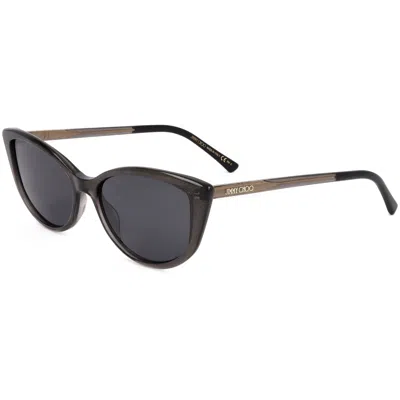 Jimmy Choo Women's 56 Mm Grey Sunglasses In Gray