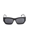 Jimmy Choo Women's 56mm Rectangle Sunglasses In Black