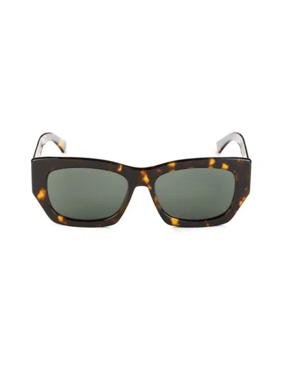 Jimmy Choo Women's 56mm Rectangle Sunglasses In Brown