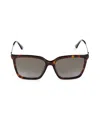 Jimmy Choo Women's 56mm Square Sunglasses In Brown