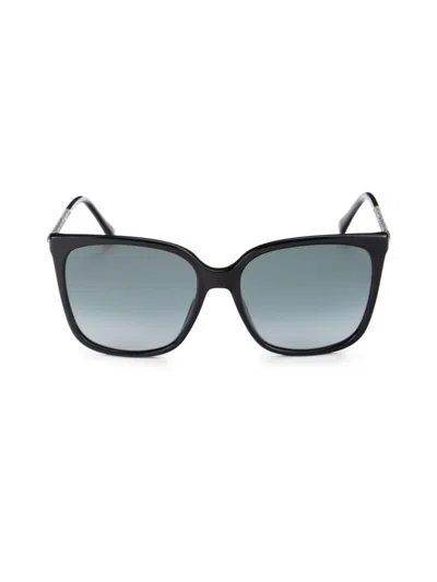 Jimmy Choo Women's 57mm Square Sunglasses In Black