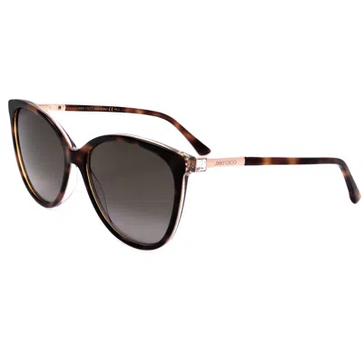 Jimmy Choo Women's 58 Mm Grey Sunglasses In Brown