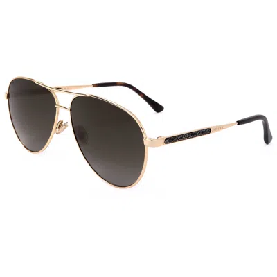 Jimmy Choo Women's 60 Mm Brown Sunglasses In Multi