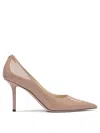 Jimmy Choo Women 85 Mm In Neutral