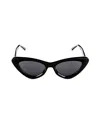 Jimmy Choo Women's Addy 52mm Cat Eye Sunglasses In Black