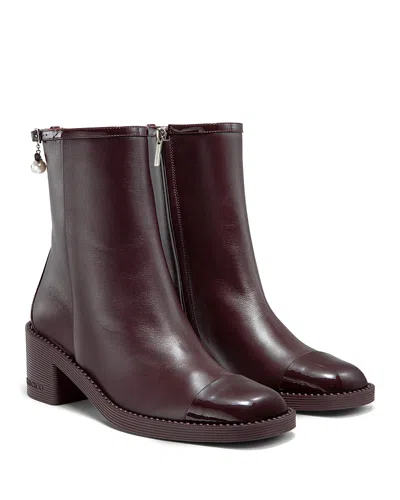 Jimmy Choo Women's Adry Ankle Boots In Burgundy