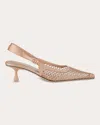 Jimmy Choo Amel Heeled Sandals In Macaron/crystal