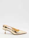 Jimmy Choo Amel 50 Pumps In Gold