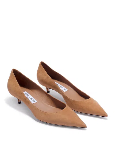 JIMMY CHOO WOMEN'S AMELIA SUEDE PUMPS