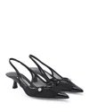 Jimmy Choo Amita 45 Amita45tnx Blackblack In Black