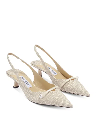 Jimmy Choo Pointed-toe High Heels In Brown