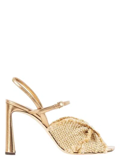 Jimmy Choo Women's Annika 95 Pumps In Gold