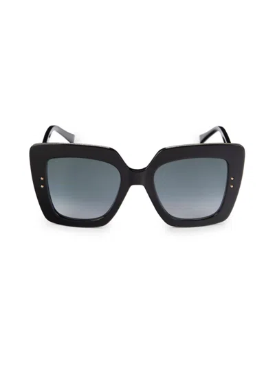 Jimmy Choo Women's Auri 55mm Square Sunglasses In Black