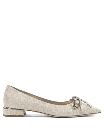 Jimmy Choo Women "auria 25 Mm" Pump In Gold