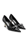 Jimmy Choo Women's Auria 70 Pumps In Black