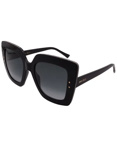 Jimmy Choo Women's Auri/s 53mm Sunglasses In Black