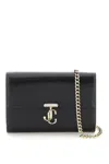 Jimmy Choo Avenue Clutch In Black